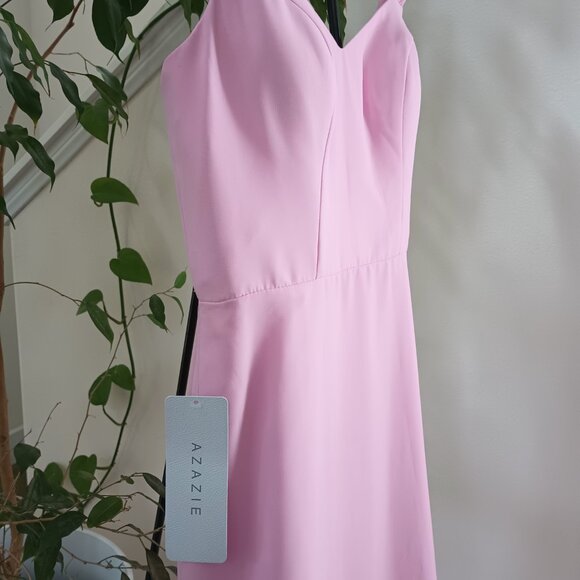 New Azazie Chiffon Dress - Picture 3 of 9